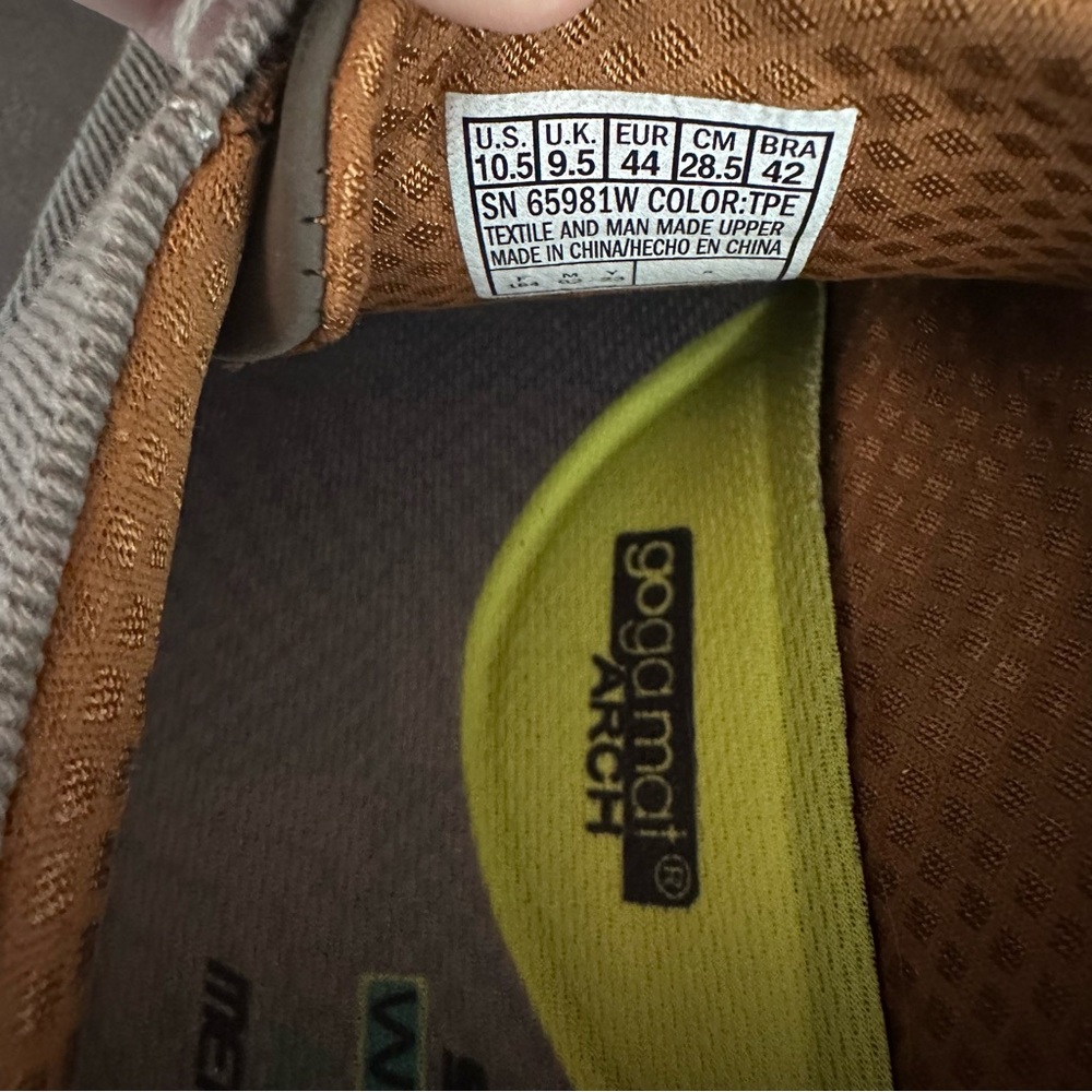Skechers Mens Moreno Canvas Oxford Shoes 10.5 Business Casual Memory Foam Insole - Picture 10 of 11
